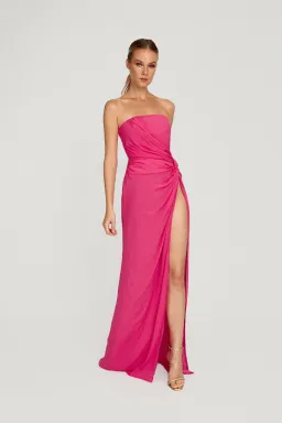 Sau Lee Hera Maxi Dress Hot Pink Size 8 for rent on The Volte - image 2