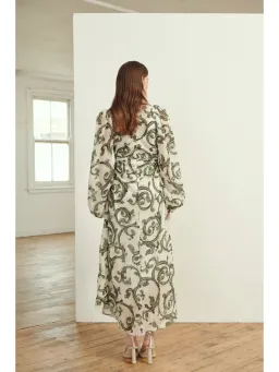 Kate Ford Zelie Cut Out Dress in Valentina Size AU 4 for rent on The Volte - image 5