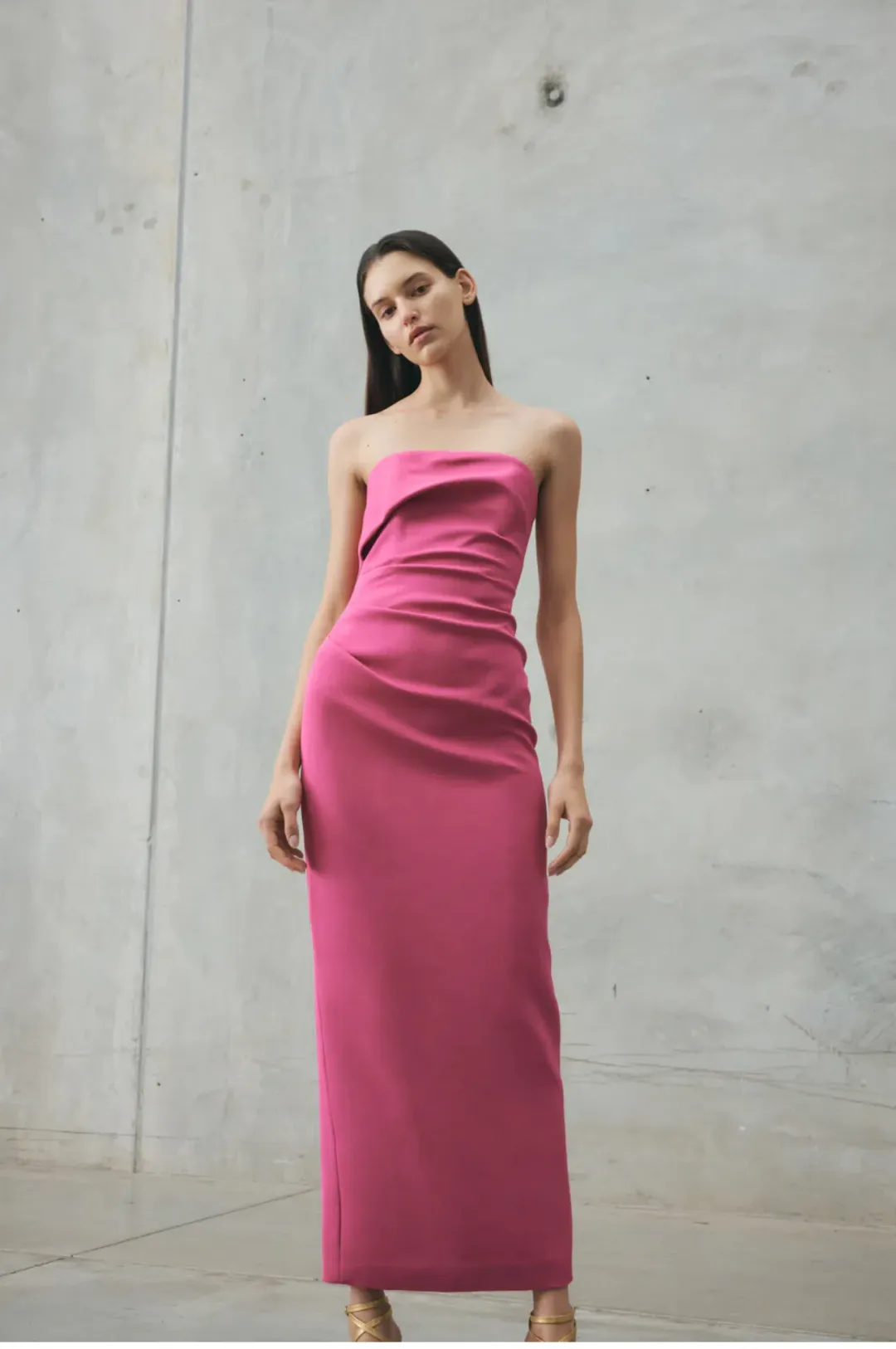 Manning Cartell Amplify Strapless Dress Boungavilla Size AU 6  for rent on The Volte - main image