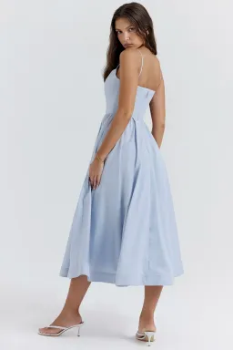 House of CB Lolita Corset Sundress Soft Blue Size XS/ AU 6 for rent on The Volte - image 4