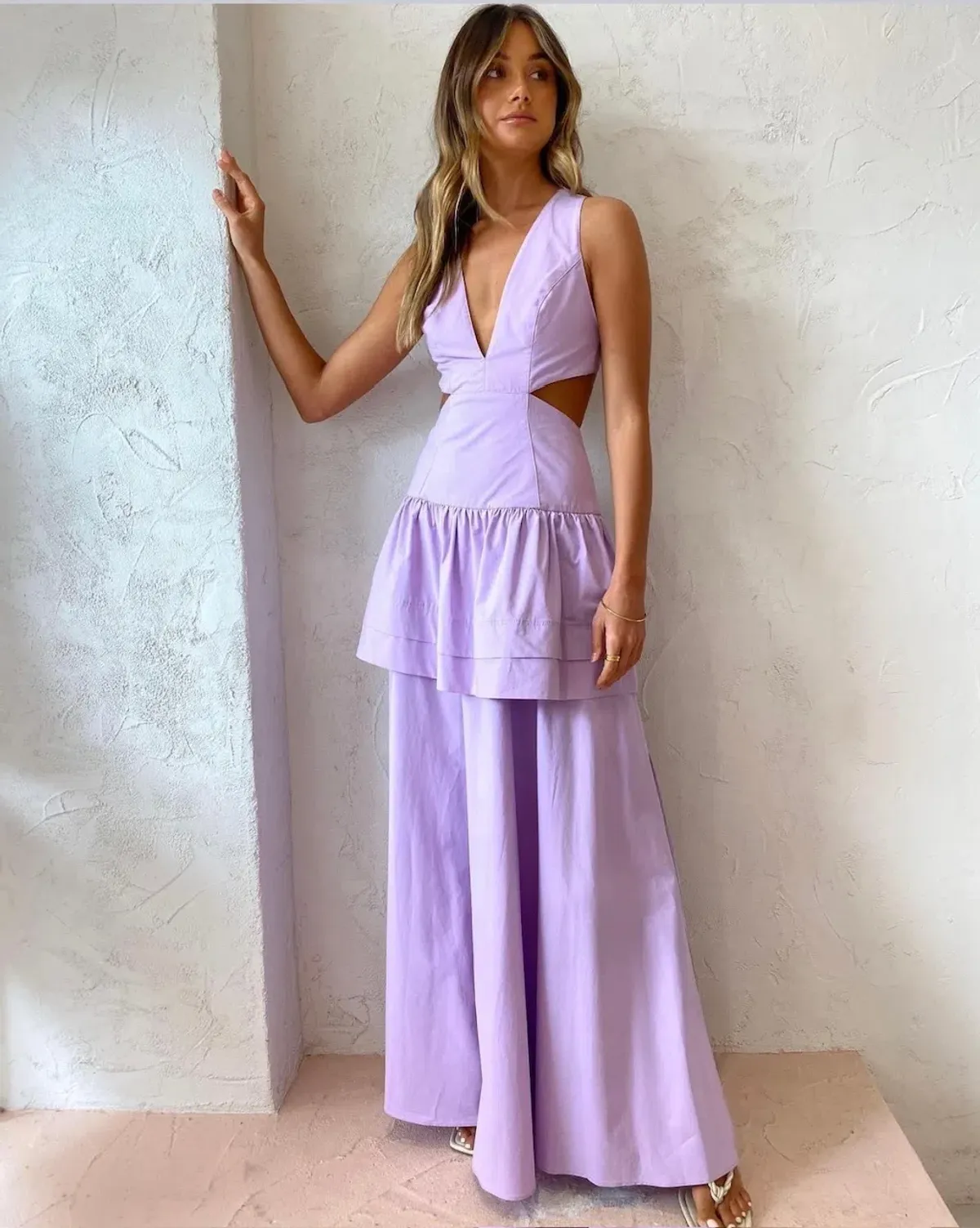 Manning Cartell Sweet Escape Maxi Dress Jacaranda Size 4 for rent on The Volte - main image