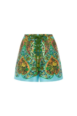 Alemais Sofie Blouse & Short Multi Floral Size AU 8  for rent on The Volte - image 6
