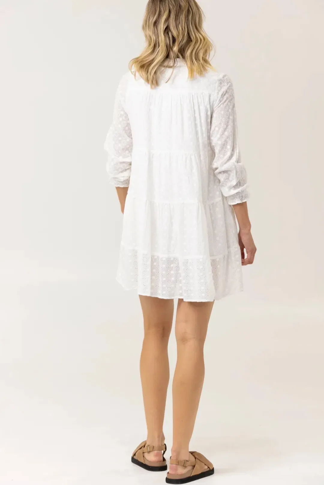 Lunar Fox Maeve Mini Dress White Size 20 for rent on The Volte - main image