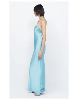 Bec & Bridge The Dreamer Tie Maxi Dress Sea Spray Size AU 6 for rent on The Volte - image 3