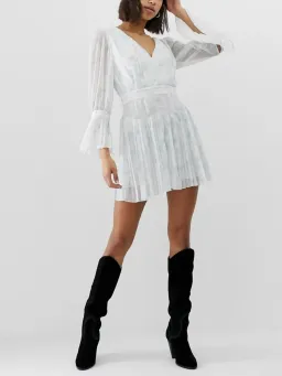 Stevie May Sky Settlement Mini Dress in Multi Size AU 8  for rent on The Volte - image 1