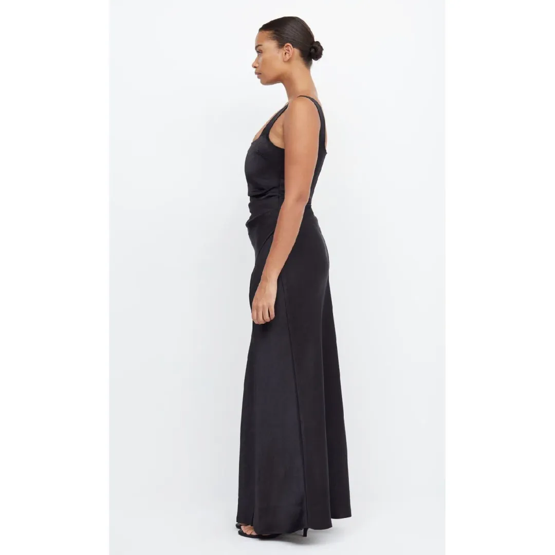 Bec & Bridge Dreamer Square Neck Dress Black Size AU 12 for rent on The Volte - main image