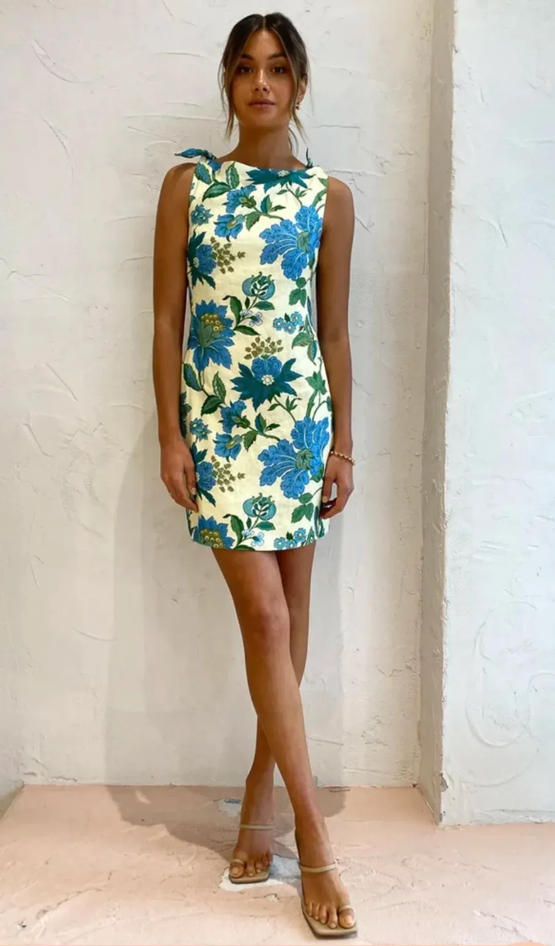 Sir the Label Alexandre Cut Out Mini Dress Marguerite Floral Print Size 4 for rent on The Volte - main image