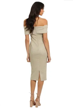 Thurley Treasure Trove Midi Dress Gold Size 14 for rent on The Volte - image 3