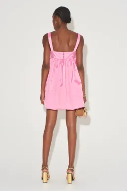 Hansen & Gretel Arlette Mini Dress Pink Size M/ AU 10 for rent on The Volte - image 2