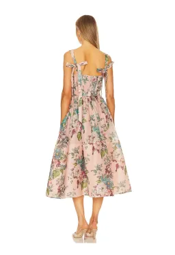 Zimmermann Matchmaker Midi Dress Floral Size 3/ AU 14 for rent on The Volte - image 4