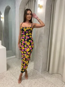 Rachel Gilbert Dallas Midi Dress Floral Size 1 / AU 8 for rent on The Volte - image 2