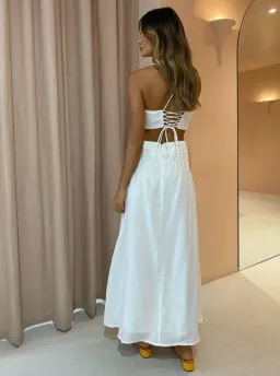 Issy Eveylyn Dress White Size 10 for rent on The Volte - image 2