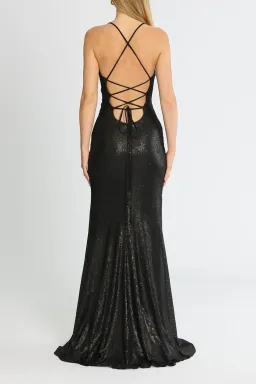 Tania Olsen India Gown in Black Size 14 for rent on The Volte - image 3