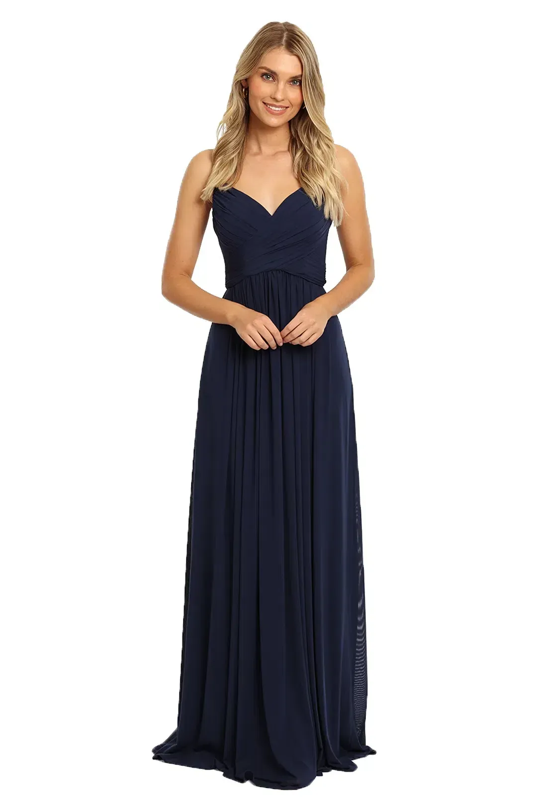 Tania Olsen Violeta Gown in Navy Size 6 for rent on The Volte - main image
