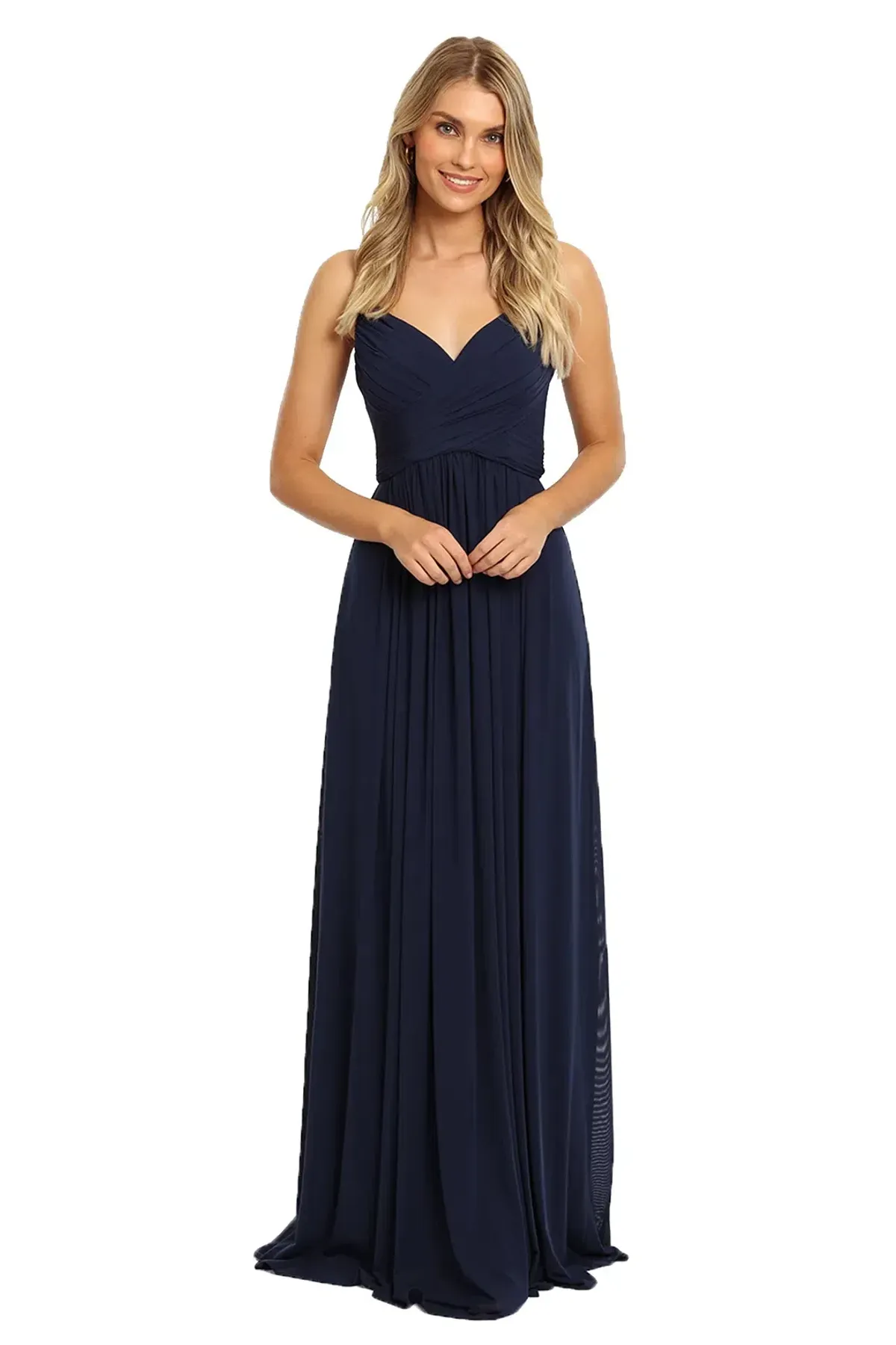 Tania Olsen Violeta Gown in Navy Size 6 for rent on The Volte - main image