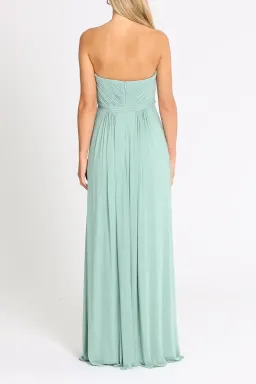 Tania Olsen Raven TO832 Strapless Gown in Mint Size 10 for rent on The Volte - image 3