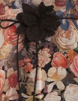 Zimmermann Luminosity Floral Midi Dress Size 16 Black for rent on The Volte - image 4