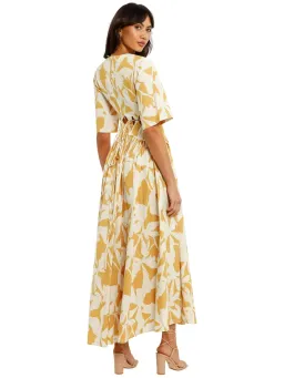 Camilla and Marc Minsk Dress in Minsk Print Size AU 10 for rent on The Volte - image 3