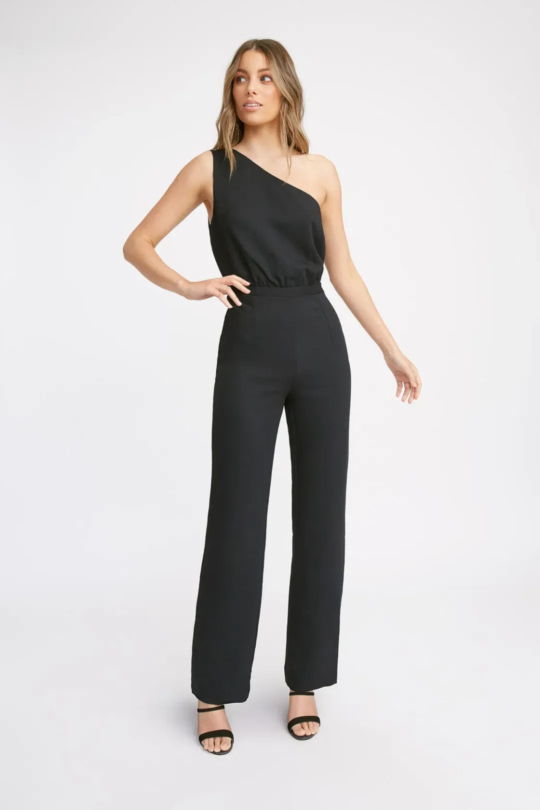 Kookai Aria Jumpsuit Black Size 6 for rent on The Volte - main image