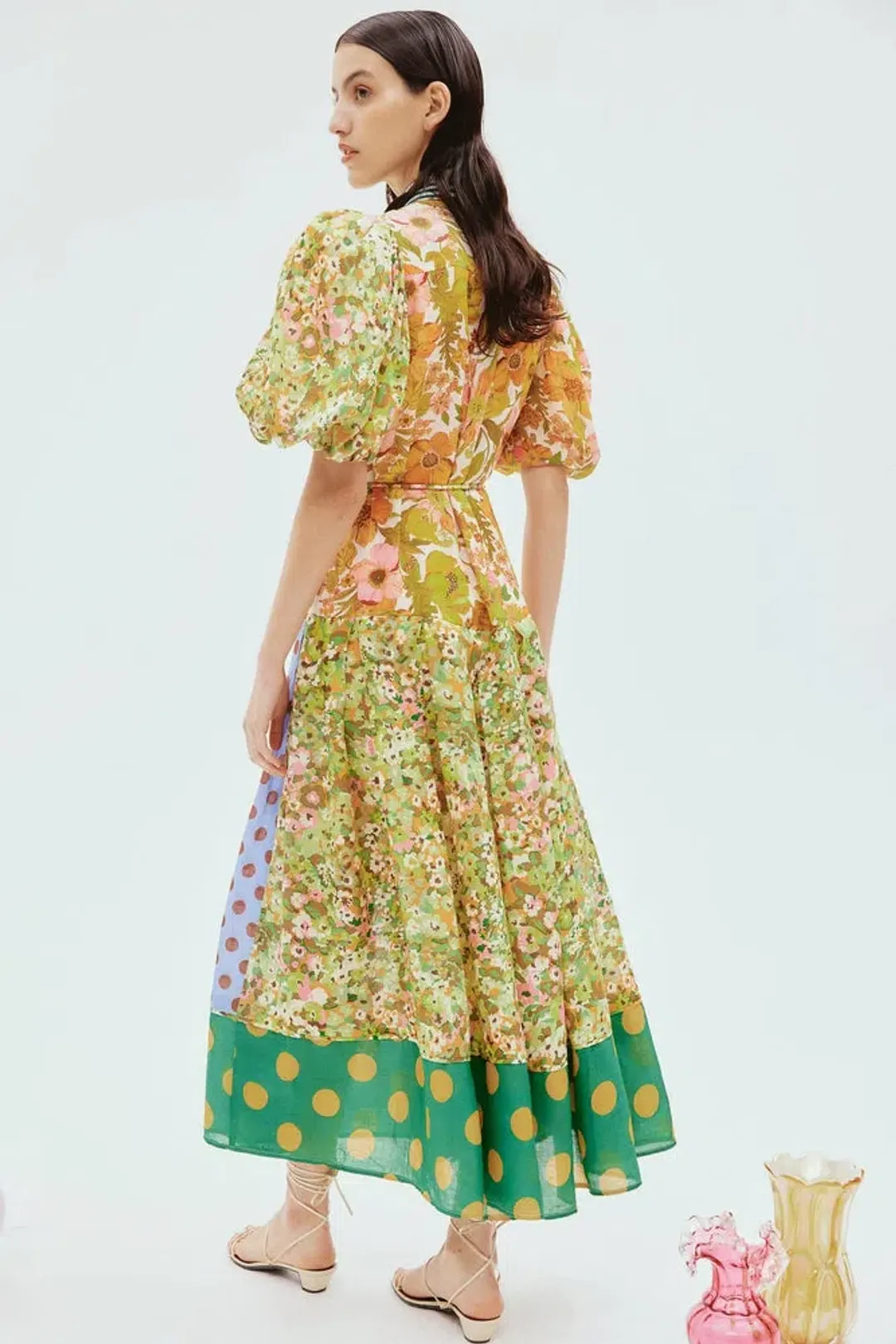 Alemais Finn Shirtdress Multi Size 6 for rent on The Volte - main image