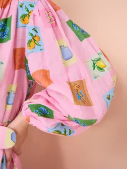 Palm Noosa Noddy Dress Pink Emblem Size 8 for rent on The Volte - image 3
