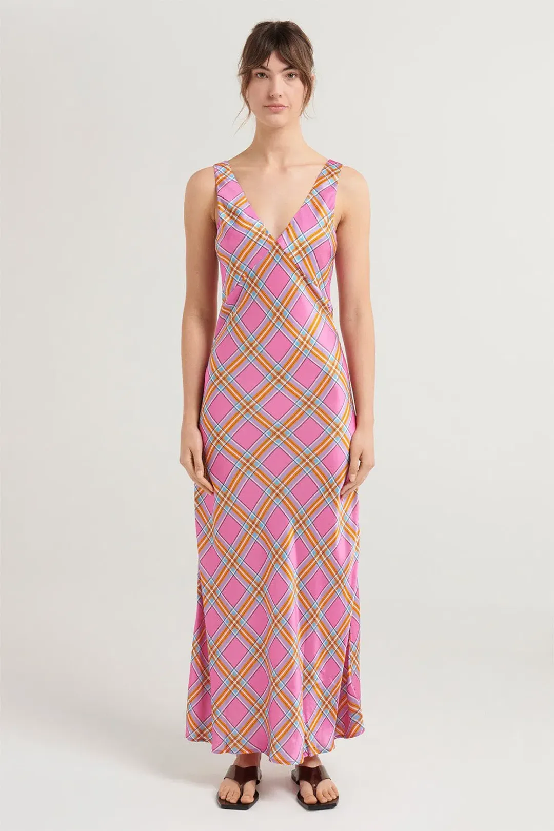 Steele Eadie Dress Pink/Print Size M /Au 12  for rent on The Volte - main image