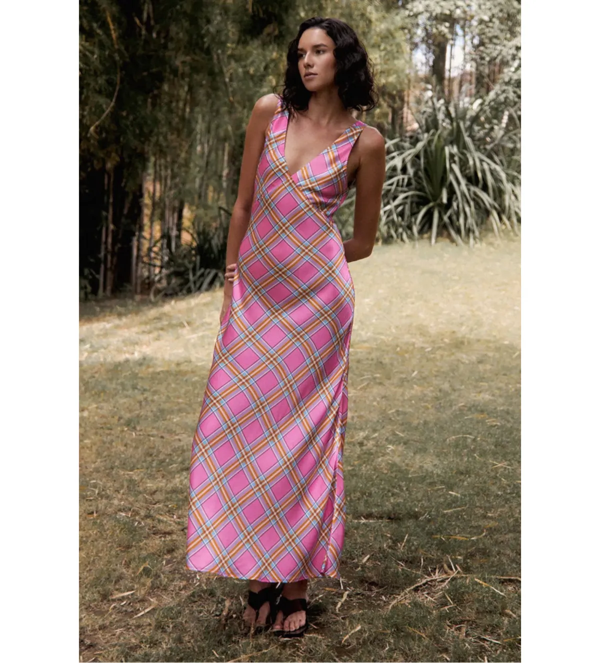 Steele Eadie Dress Pink/Print Size M /Au 12  for rent on The Volte - main image