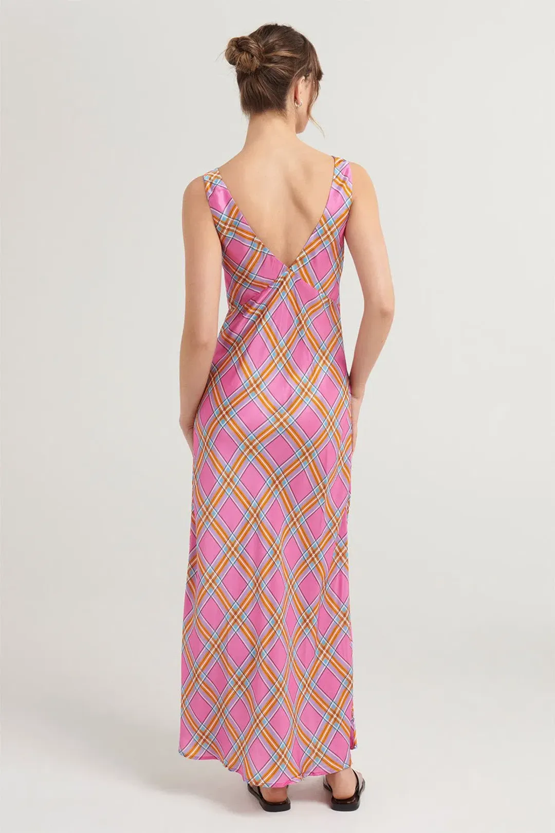 Steele Eadie Dress Pink/Print Size M /Au 12  for rent on The Volte - main image