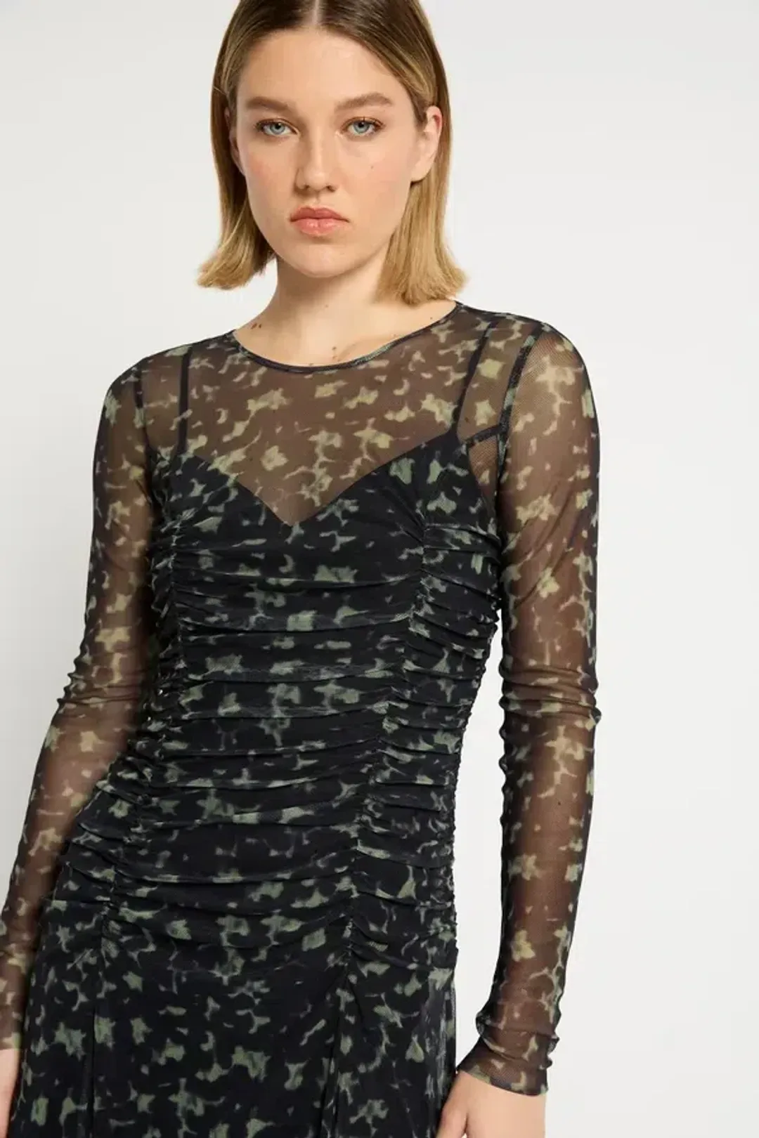 Sass & Bide Skin Deep Long Sleeve Midi Dress Black Size 10 for rent on The Volte - main image