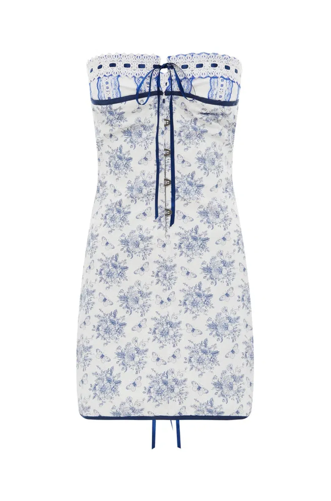 With Jean Sabrin Dress Toile Papillon Size XS/Au 6 for rent on The Volte - main image