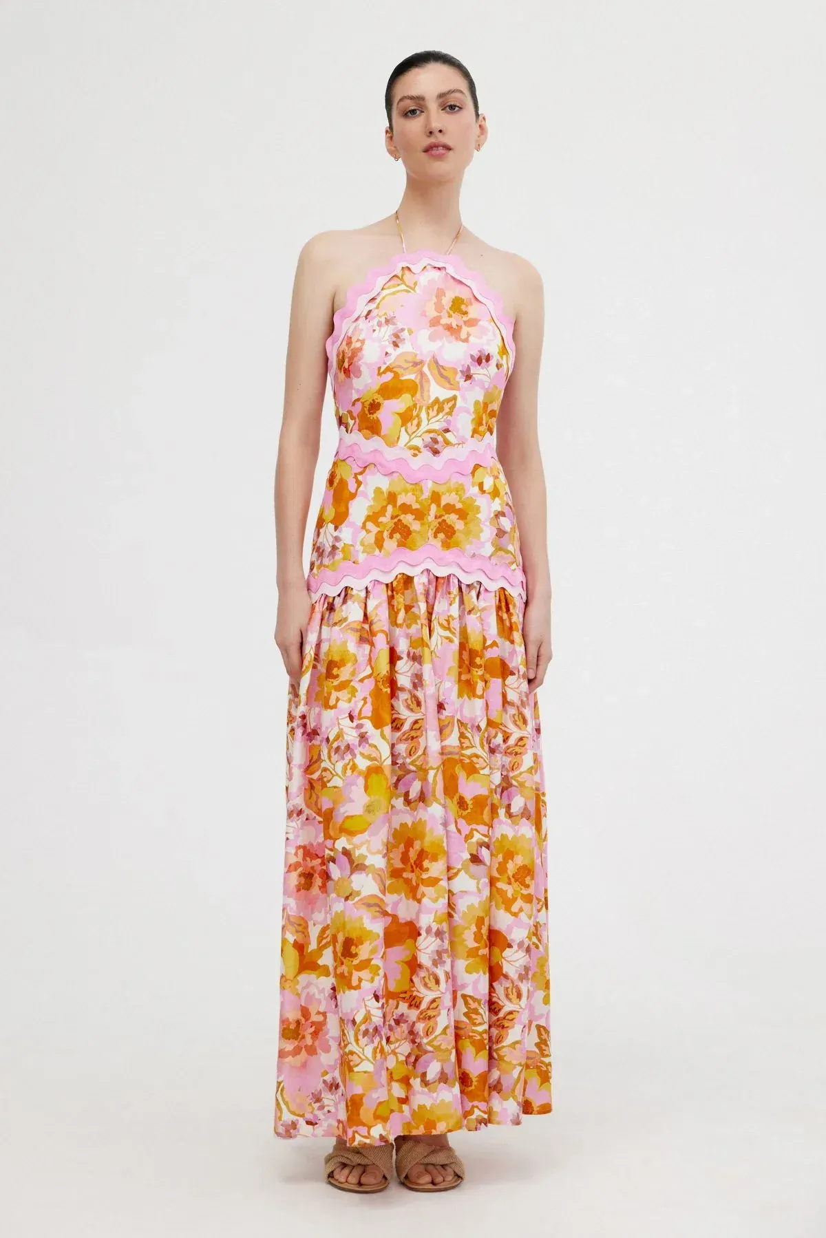Significant Other Paiton Maxi Dress Dahlia Size 10 for rent on The Volte - main image