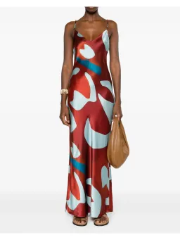 Sir The Label Frankie Slip Dress in Multi Size 0 / AU 6 for rent on The Volte - image 1