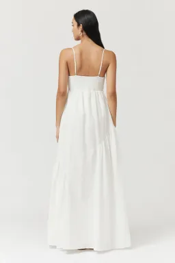 Suboo Bentley Empire Maxi Dress White Size 8 for rent on The Volte - image 4