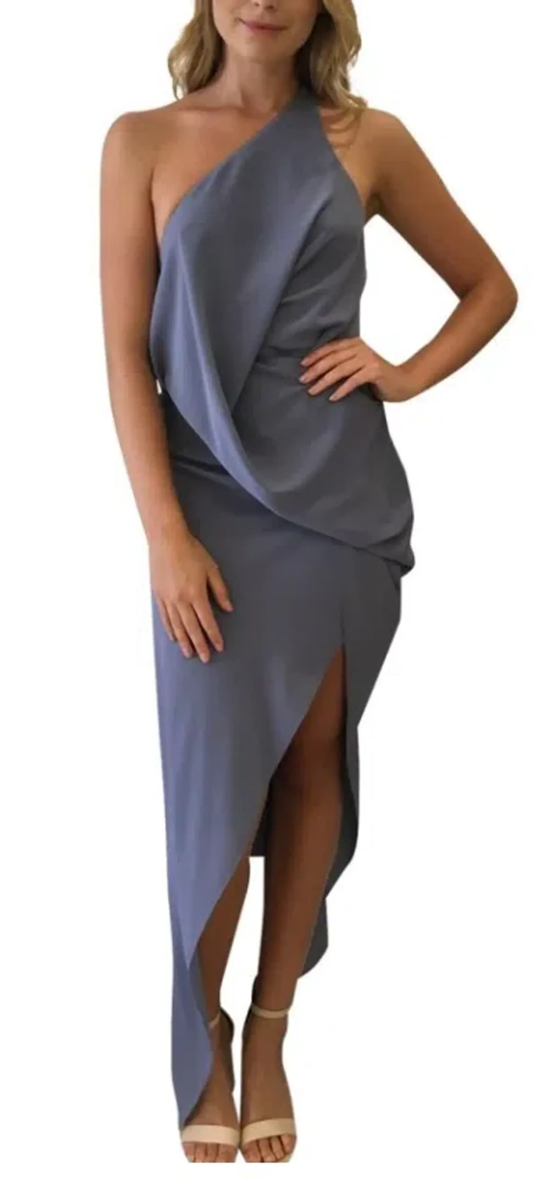 One Fell Swoop Philly Dress in Dusk Size 8 for rent on The Volte - main image