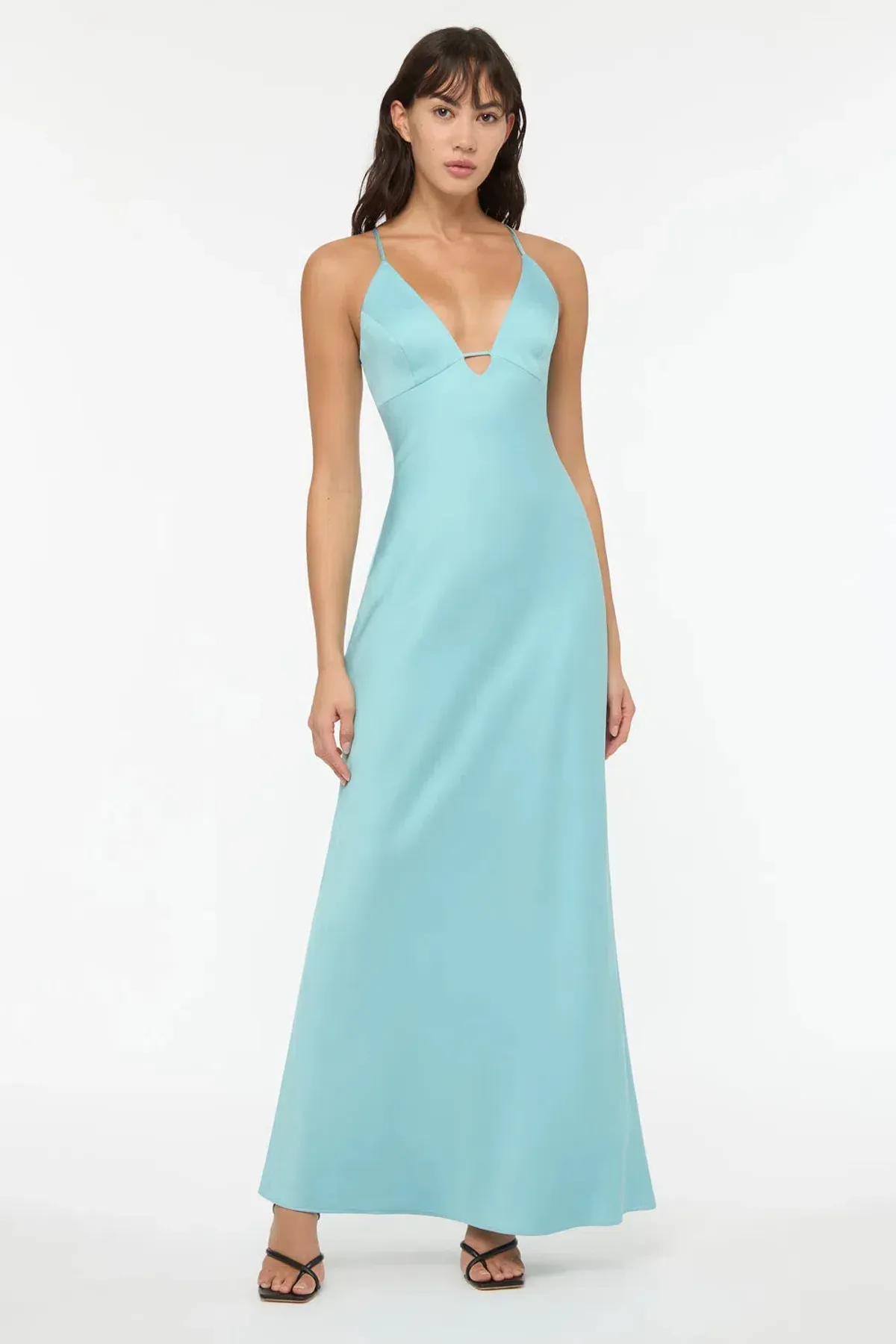 Manning Cartell Time To Shine Slip Dress Blue Size 8 for rent on The Volte - main image