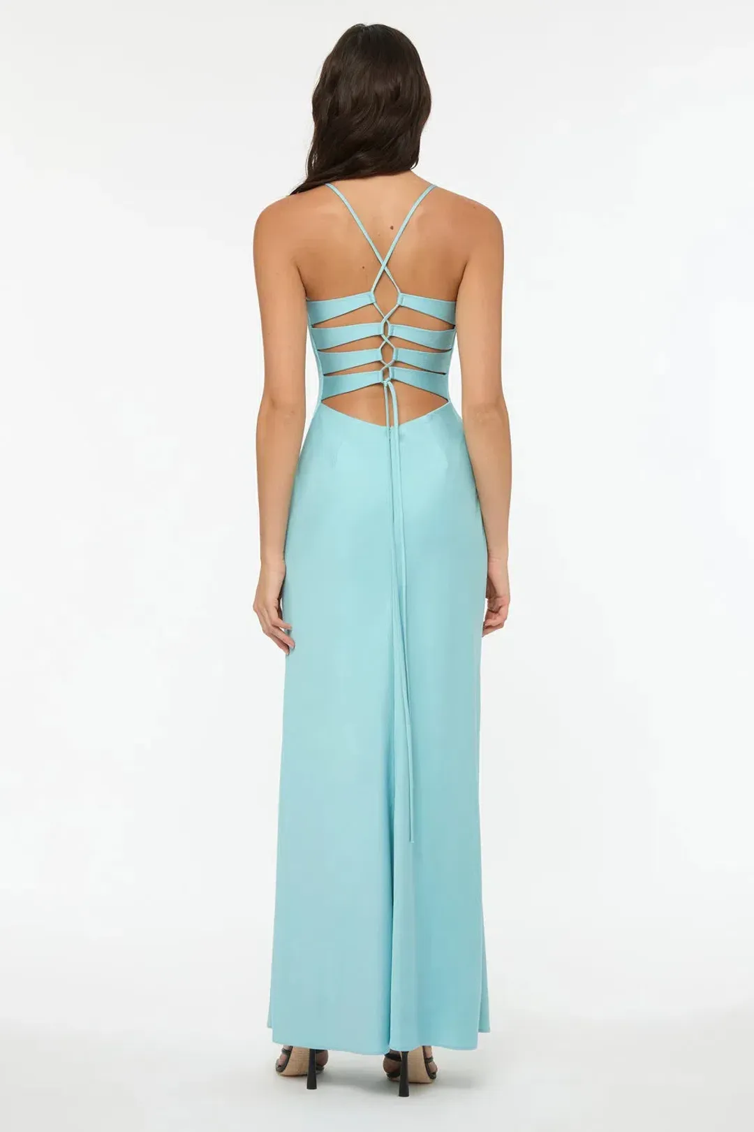 Manning Cartell Time To Shine Slip Dress Blue Size 8 for rent on The Volte - main image