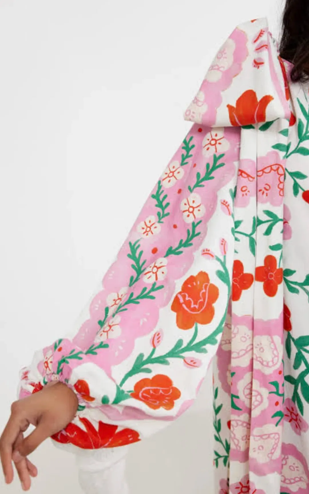 Binny Sunline One Shoulder Maxi Dress Floral Size 10 for rent on The Volte - main image