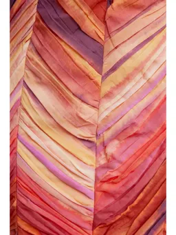 Acler Marley Mini Dress in Watercolour Horizon Size AU 12 for rent on The Volte - image 4