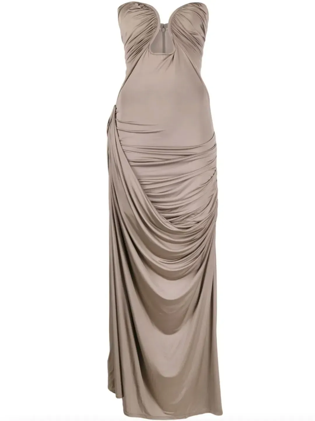 Paris Georgia Val Dress Concrete Size S / AU 8 for rent on The Volte - main image