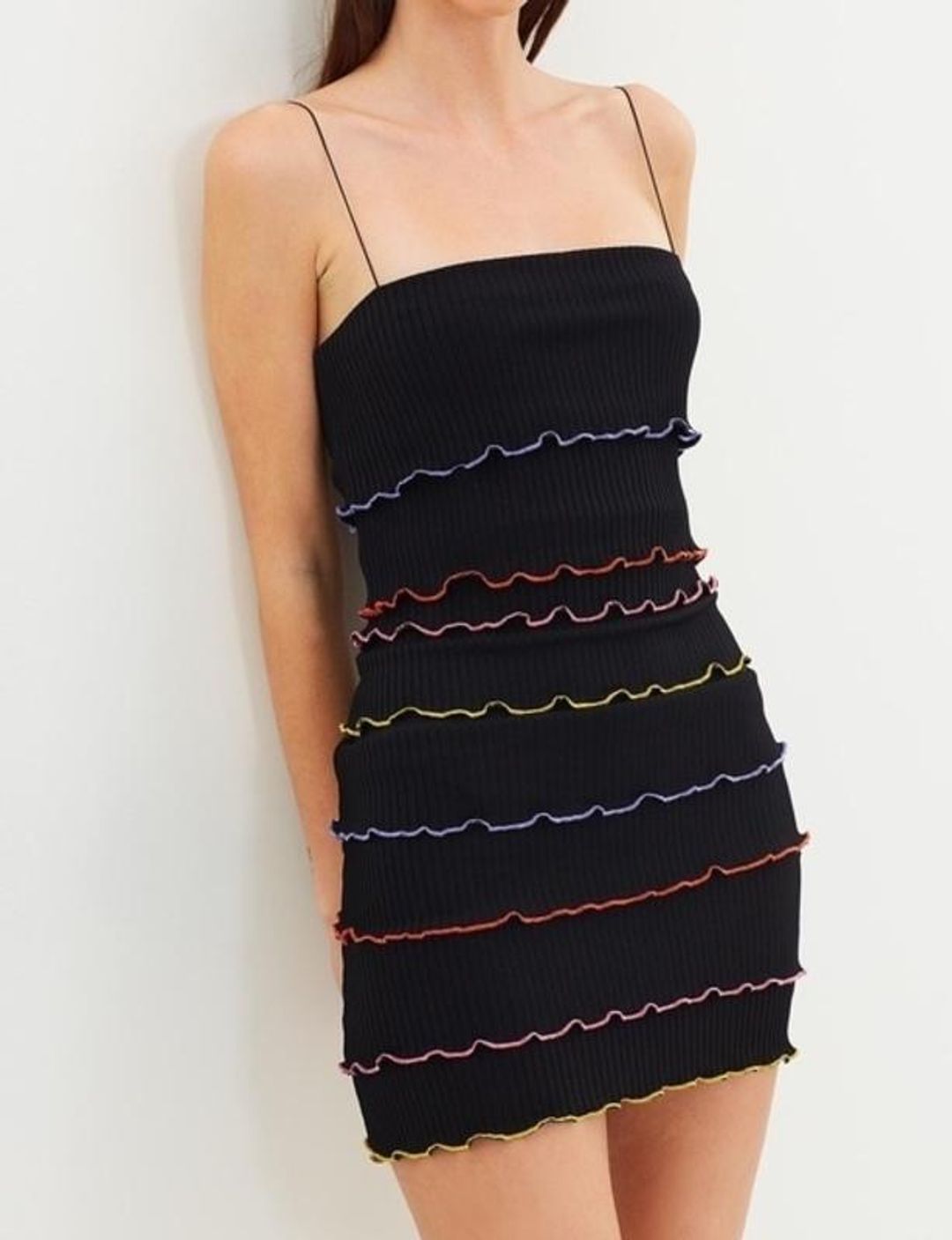 Bec & Bridge La Bamba Mini Dress in Black Size AU 6  for rent on The Volte - main image