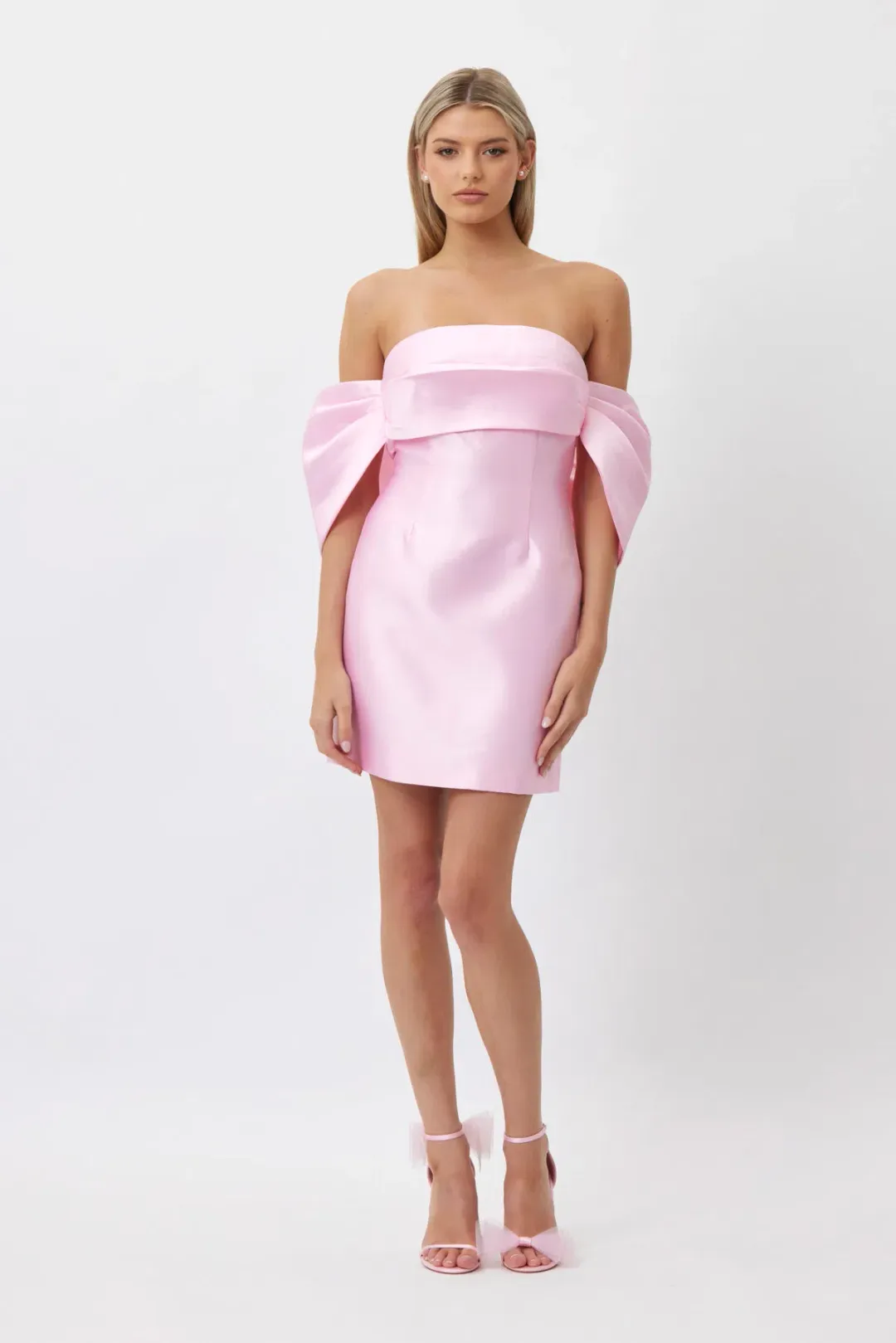 Bianca & Bridgett Eden Mini Dress Pink Size 6 for rent on The Volte - main image