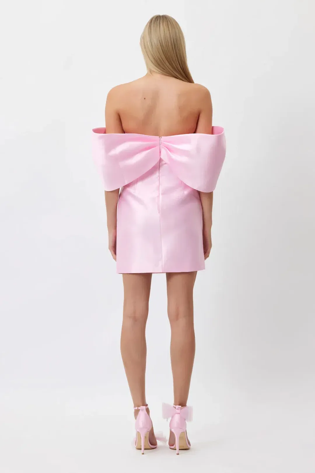 Bianca & Bridgett Eden Mini Dress Pink Size 6 for rent on The Volte - main image