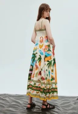 Alemais Paradiso Sundress In Multi Size 10 for rent on The Volte - image 3