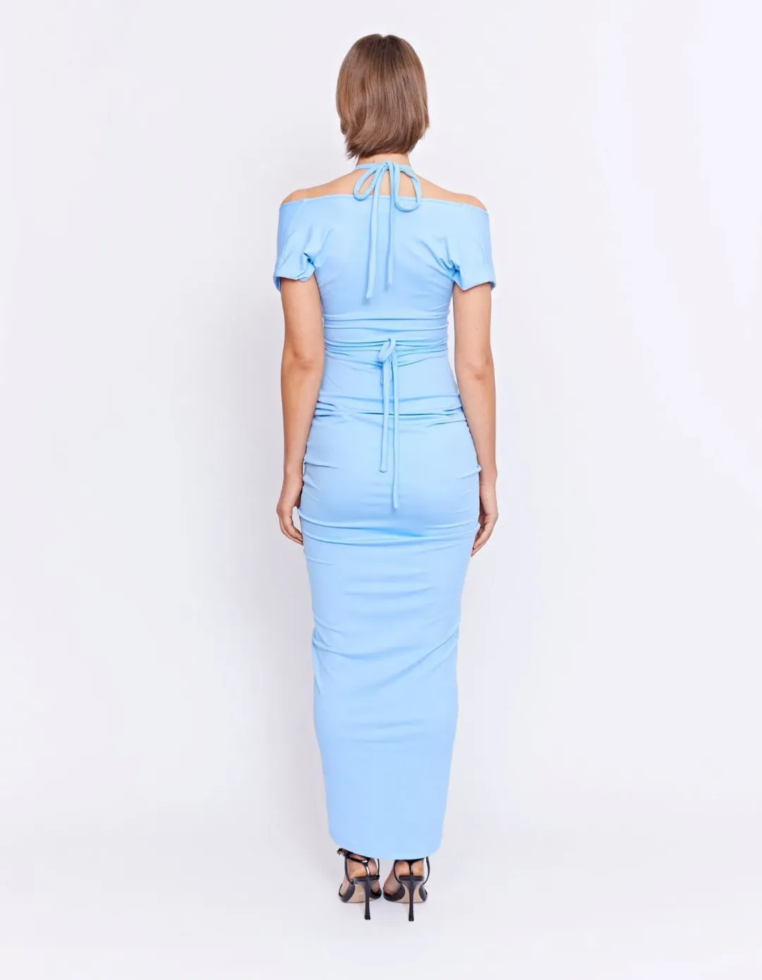 Pfeiffer Ramos MIdi Dress Blue Size XS / AU 6 for rent on The Volte - main image