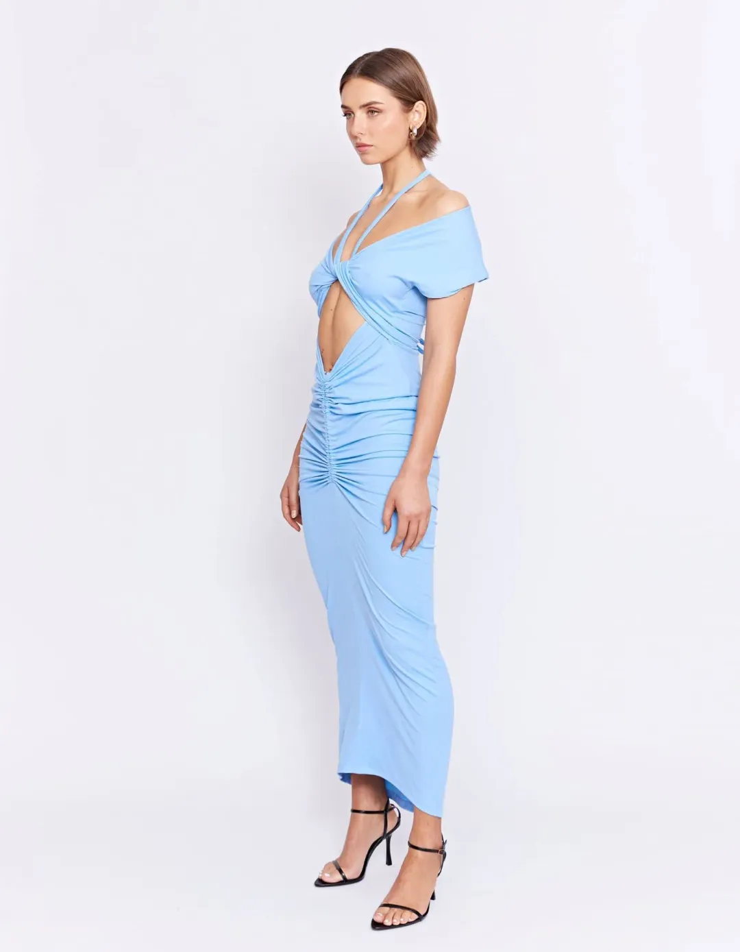 Pfeiffer Ramos MIdi Dress Blue Size XS / AU 6 for rent on The Volte - main image