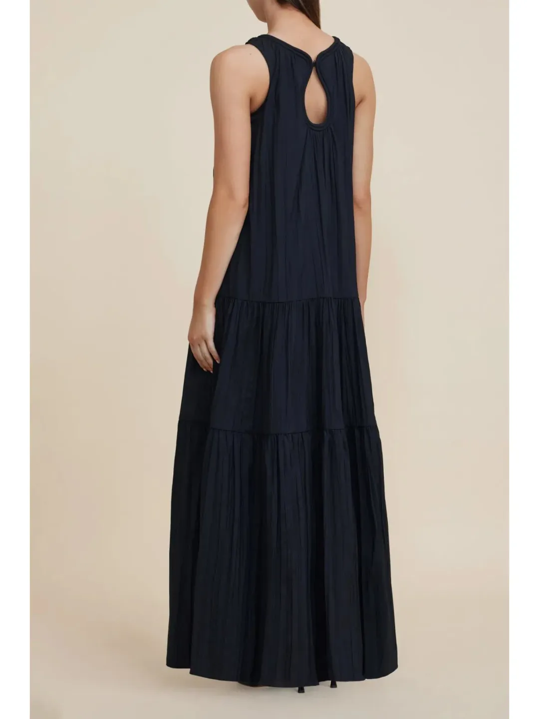 Acler Conara Maxi Dress in Black Size AU 14 for rent on The Volte - main image