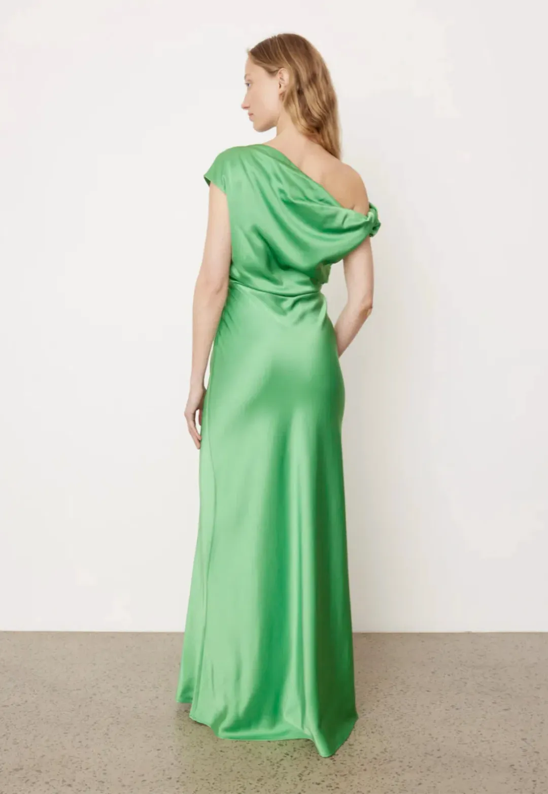 Paris Georgia Davie Dress in Basil Size XS / AU 6 for rent on The Volte - main image