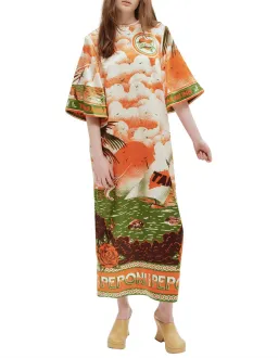 Alemais Bungalow Midi Dress Multi Size 10 for rent on The Volte - image 1