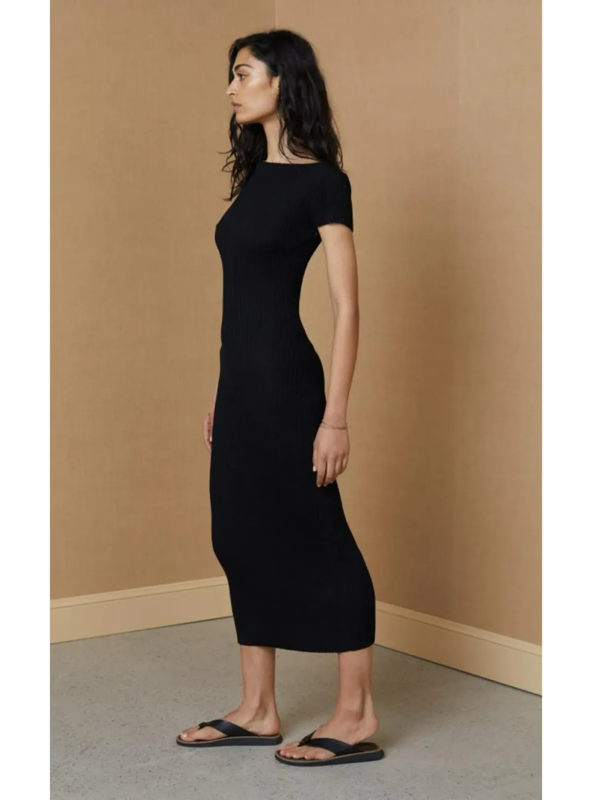 Bec & Bridge Elle Cut Out Midi Black Size AU 8 for rent on The Volte - main image