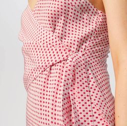 Bec & Bridge Love Sensation Wrap Dress Pink Size 6 for rent on The Volte - image 3
